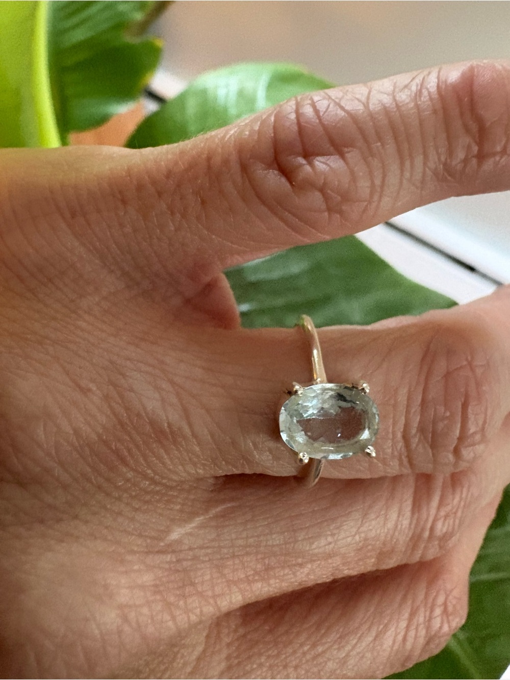 Aquamarine Ring